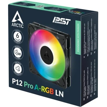 ARCTIC P12 Pro A-RGB Negro